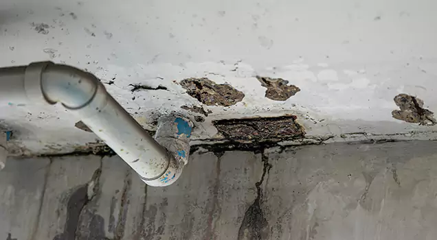 Bathroom Leak Ceiling Repair in Dubai